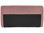 Corner Sofa BREDA Fabric Pink 2 Seater Left Hand