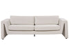 Velvet Sofa Light Beige