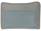 Corner Sofa Bed SIRO Fabric Grey with Storage 3 Seater Right Hand