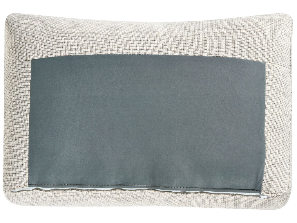 Corner Sofa Bed SIRO Fabric Light Beige with Storage 3 Seater Right Hand
