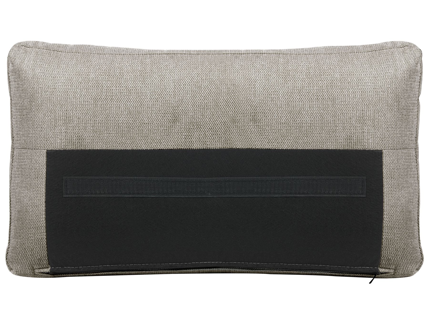 3 Seater Fabric Sofa Taupe NURMO