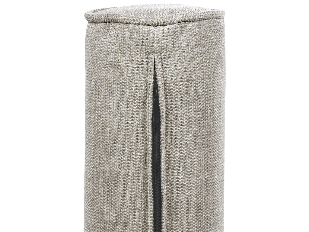 3 Seater Fabric Sofa Taupe NURMO
