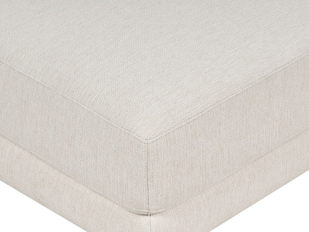 3 Seater Fabric Sofa with Ottoman Off-White SIGTUNA