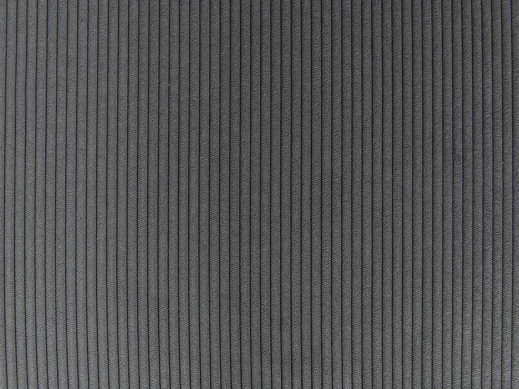 Corner Sofa Bed ABACKA Corduroy Graphite Grey 3 Seater Right Hand