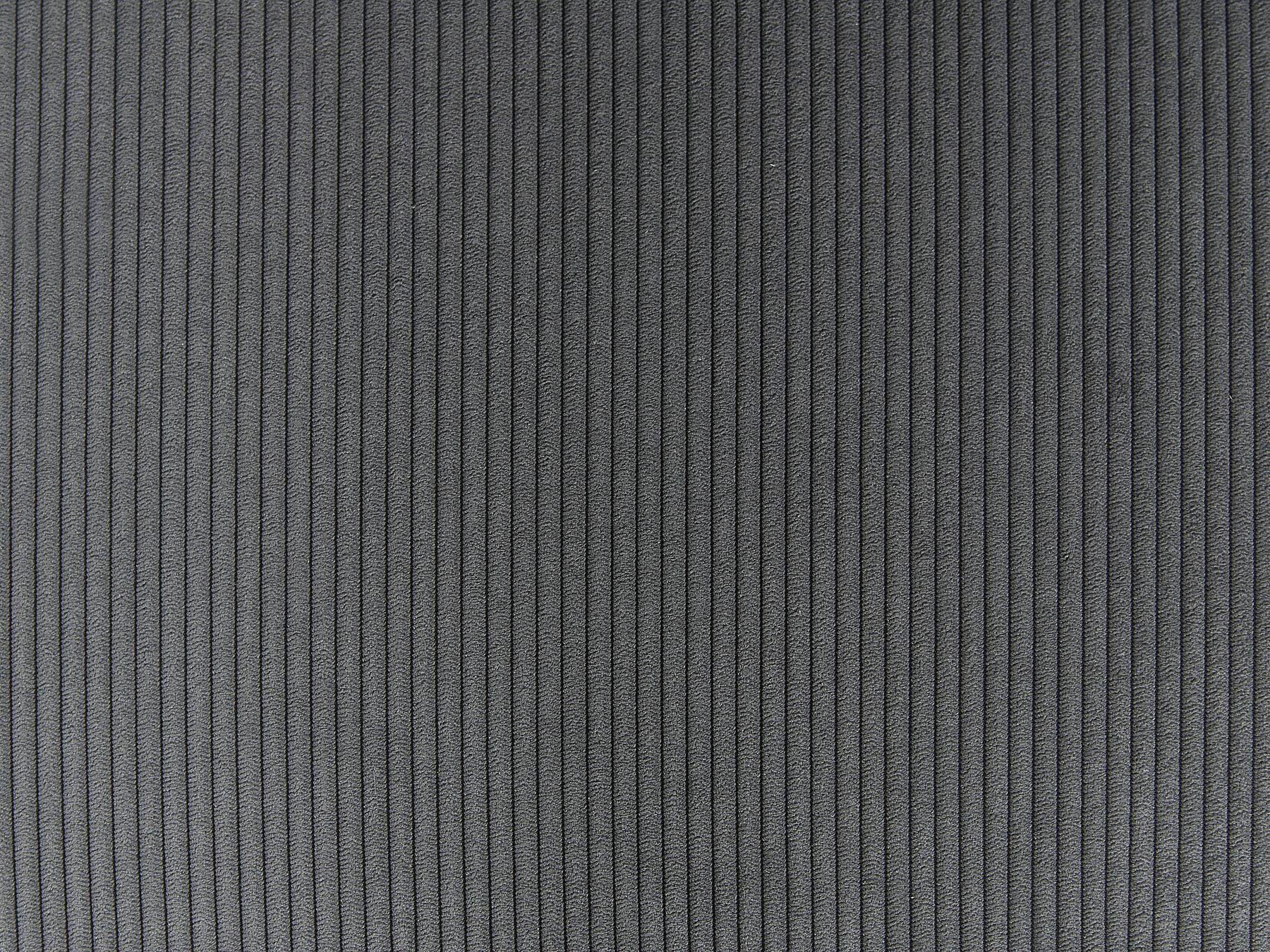 Corner Sofa Bed ABACKA Corduroy Graphite Grey 3 Seater Right Hand