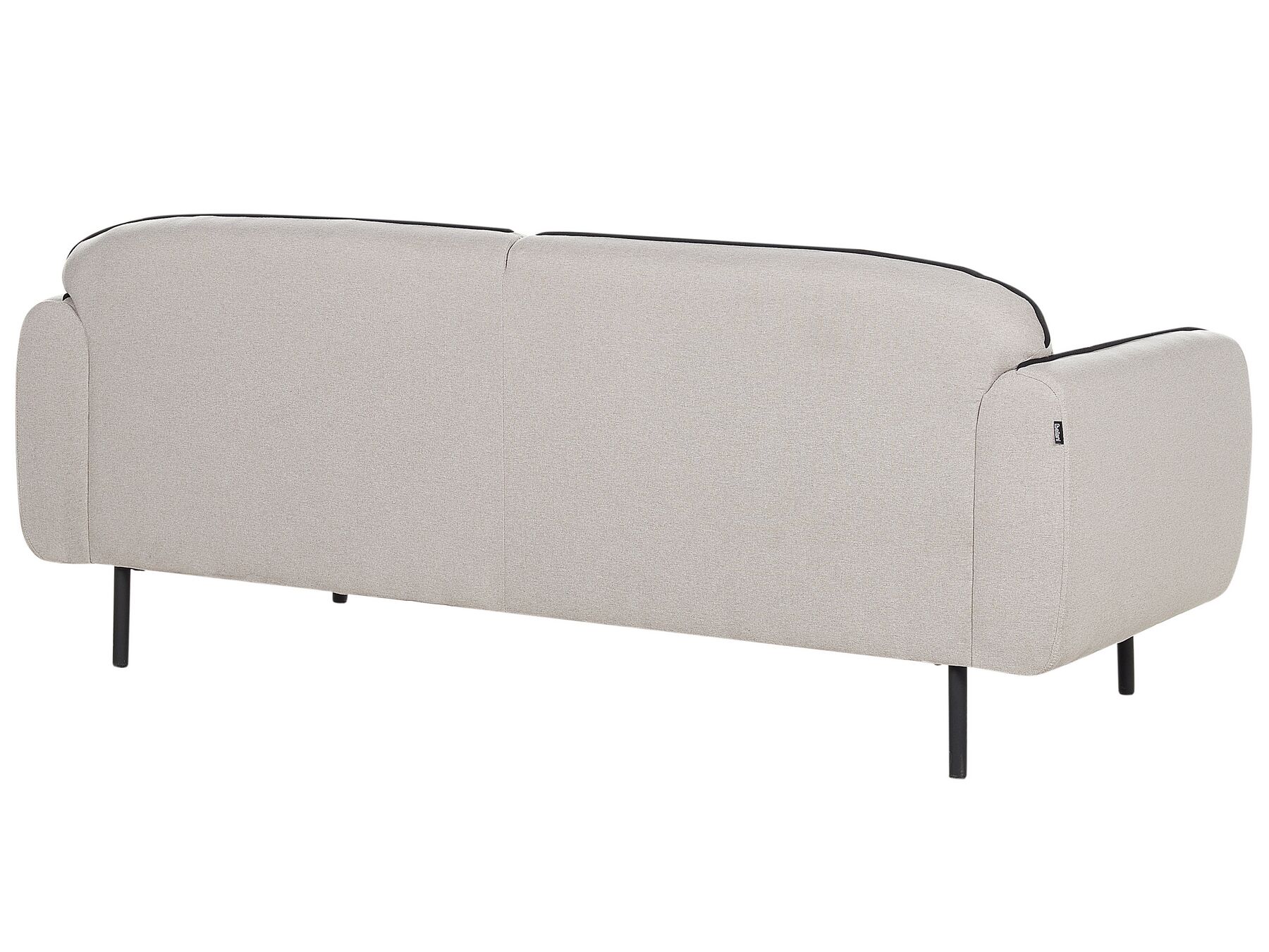 Fabric Sofa with Ottoman Light Grey TONSBERG