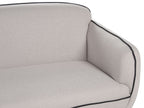 Fabric Sofa with Ottoman Light Grey TONSBERG