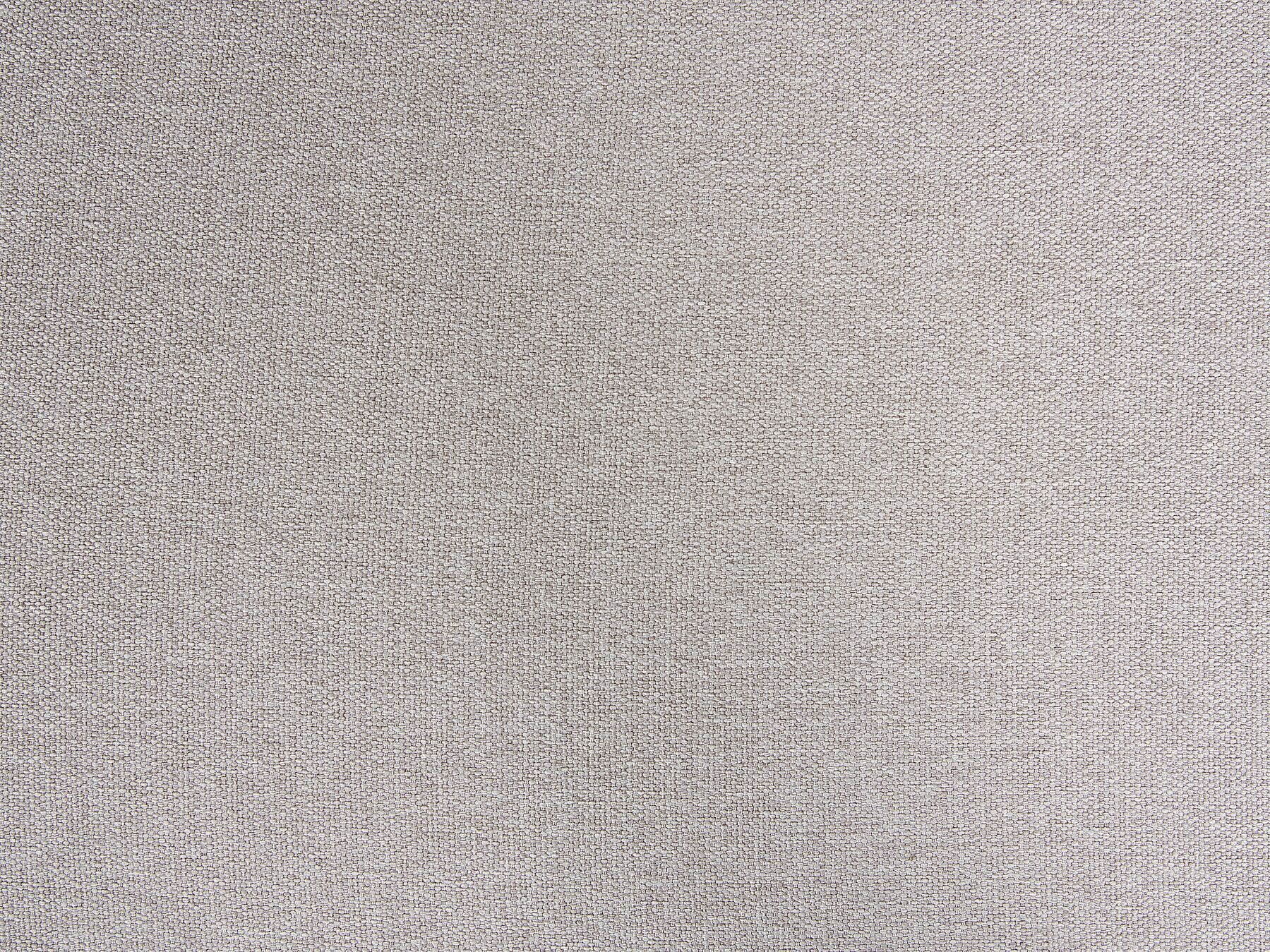 Fabric Sofa with Ottoman Light Grey TONSBERG