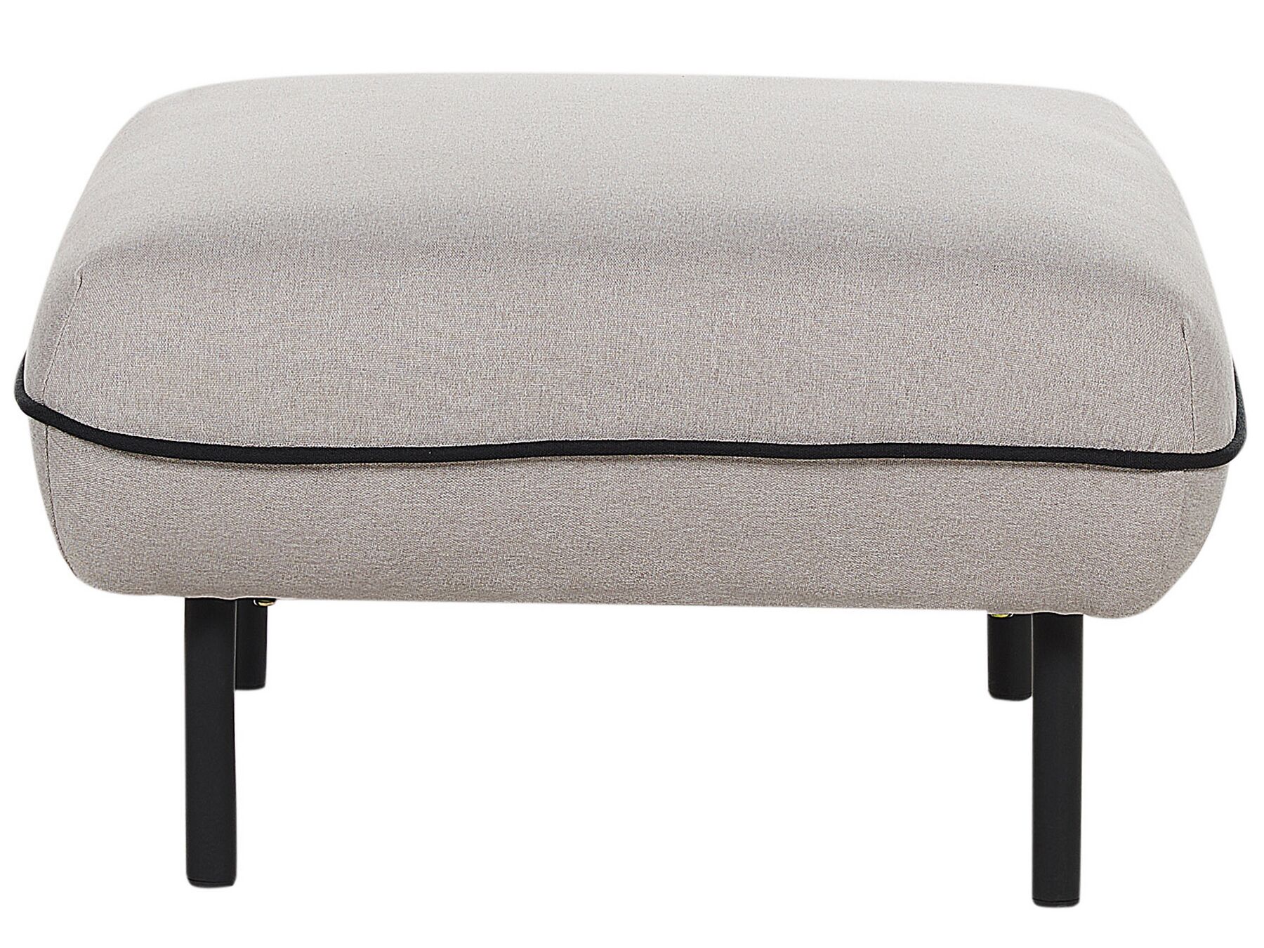 Fabric Sofa with Ottoman Light Grey TONSBERG