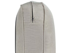 2 Seater Fabric Sofa Beige LOKKA