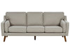 3 Seater Fabric Sofa Beige