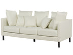 3 Seater Fabric Sofa Off-White FENSTAD