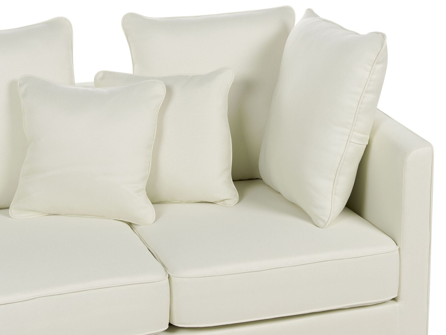 3 Seater Fabric Sofa Off-White FENSTAD
