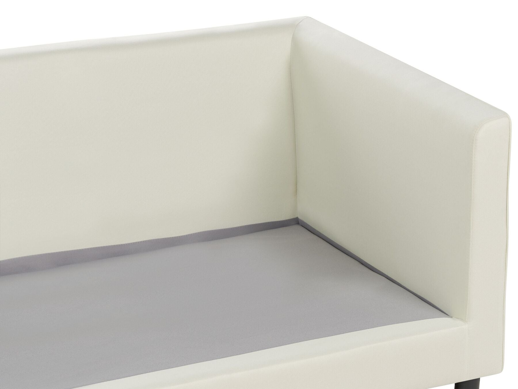 3 Seater Fabric Sofa Off-White FENSTAD