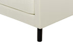 3 Seater Fabric Sofa Off-White FENSTAD