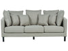 3 Seater Fabric Sofa Grey