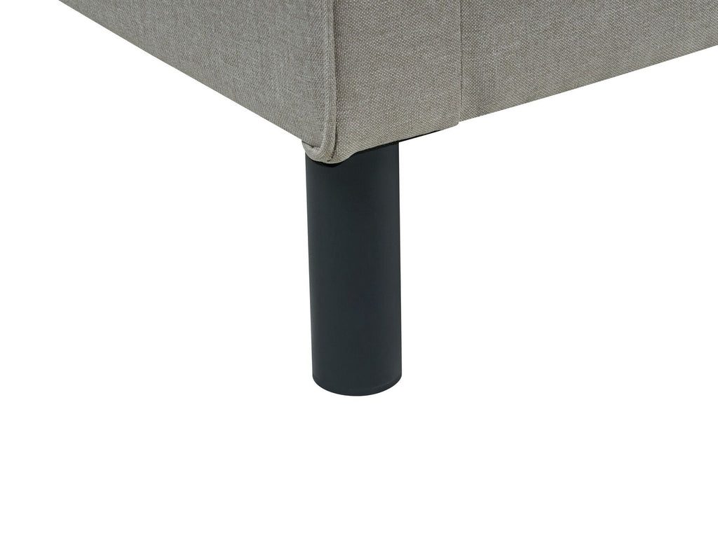 3 Seater Fabric Sofa Grey FENSTAD
