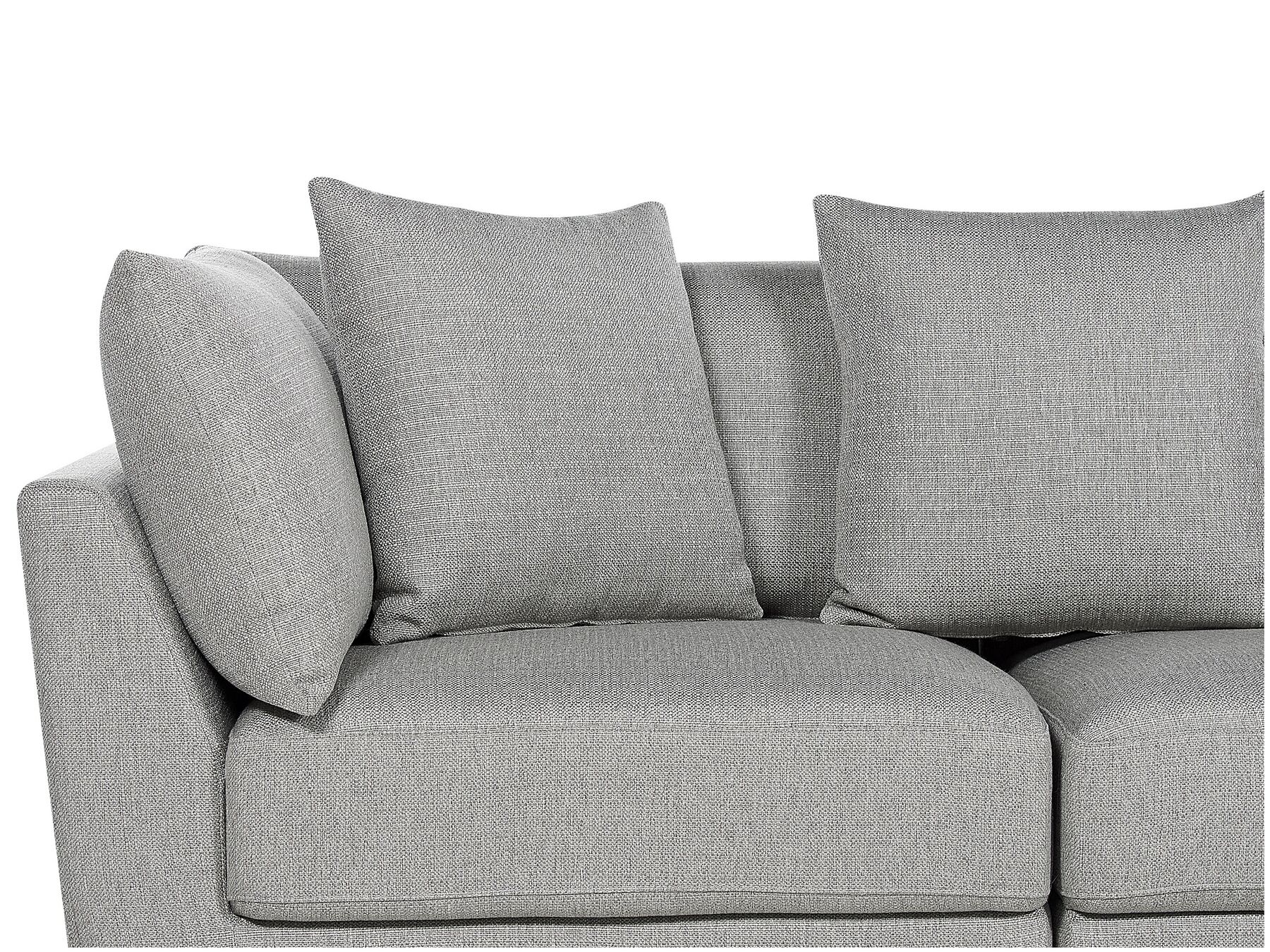 3 Seater Fabric Sofa Light Grey SIGTUNA
