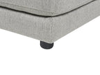3 Seater Fabric Sofa Light Grey SIGTUNA