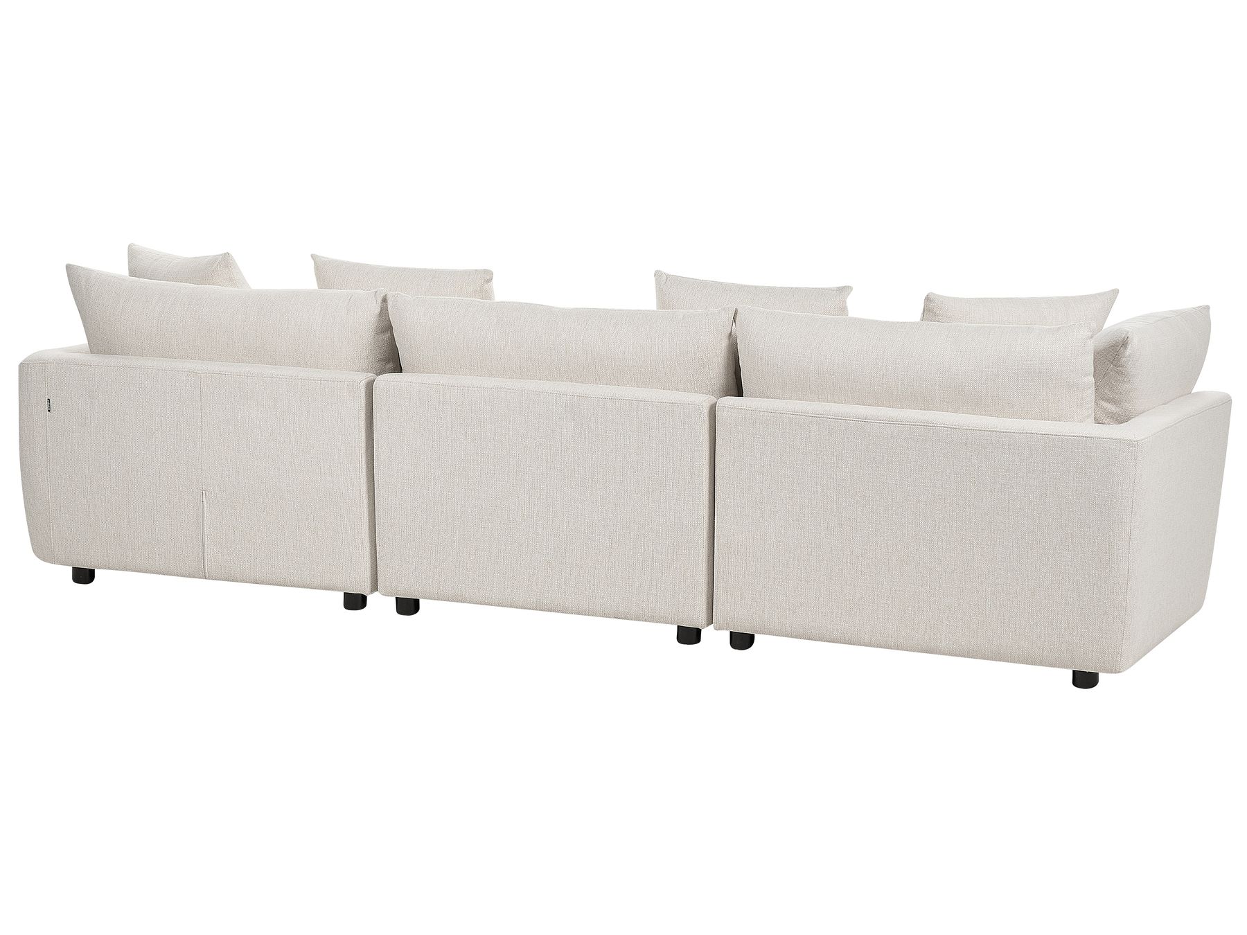 3 Seater Fabric Sofa Off-White SIGTUNA