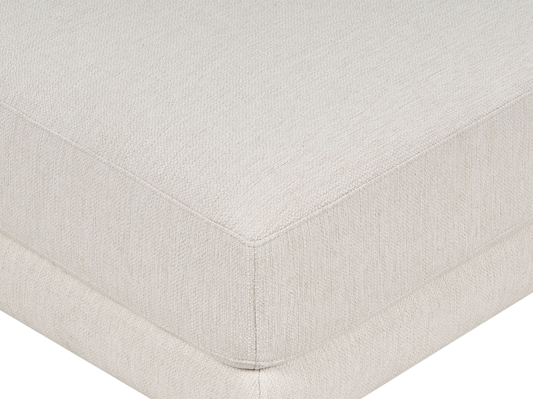 3 Seater Fabric Sofa Off-White SIGTUNA