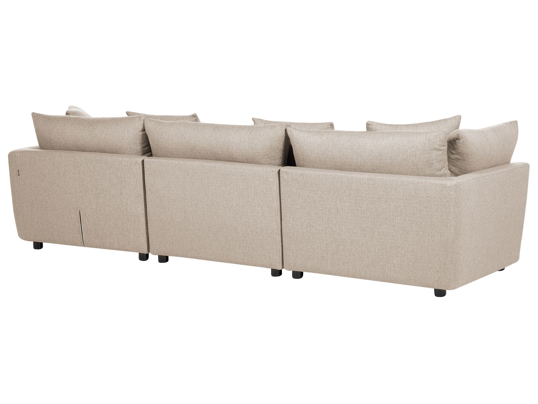 3 Seater Fabric Sofa Beige SIGTUNA