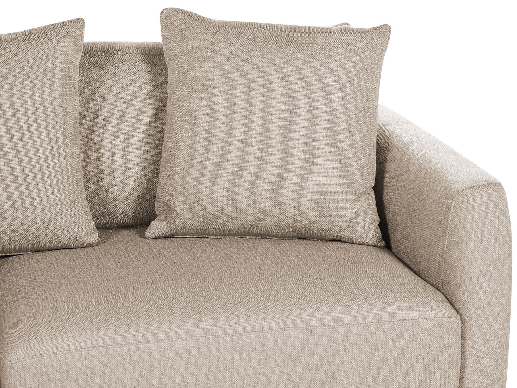 3 Seater Fabric Sofa Beige SIGTUNA