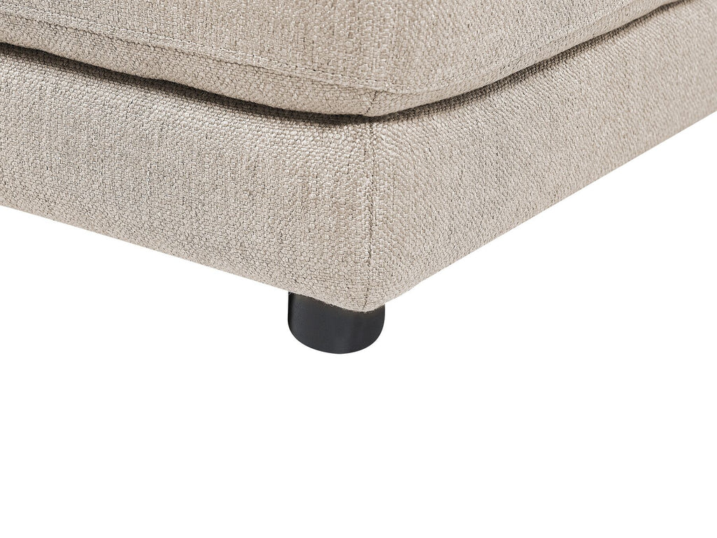 3 Seater Fabric Sofa Beige SIGTUNA