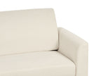 2 Seater Fabric Sofa Beige FENES