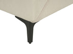 3 Seater Fabric Sofa Beige FENES