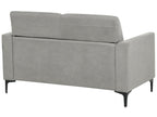 2 Seater Fabric Sofa Grey FENES