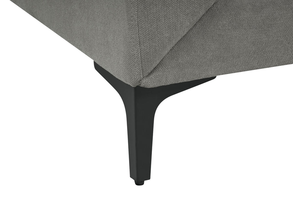2 Seater Fabric Sofa Grey FENES