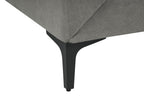 2 Seater Fabric Sofa Grey FENES