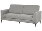 3 Seater Fabric Sofa Grey FENES