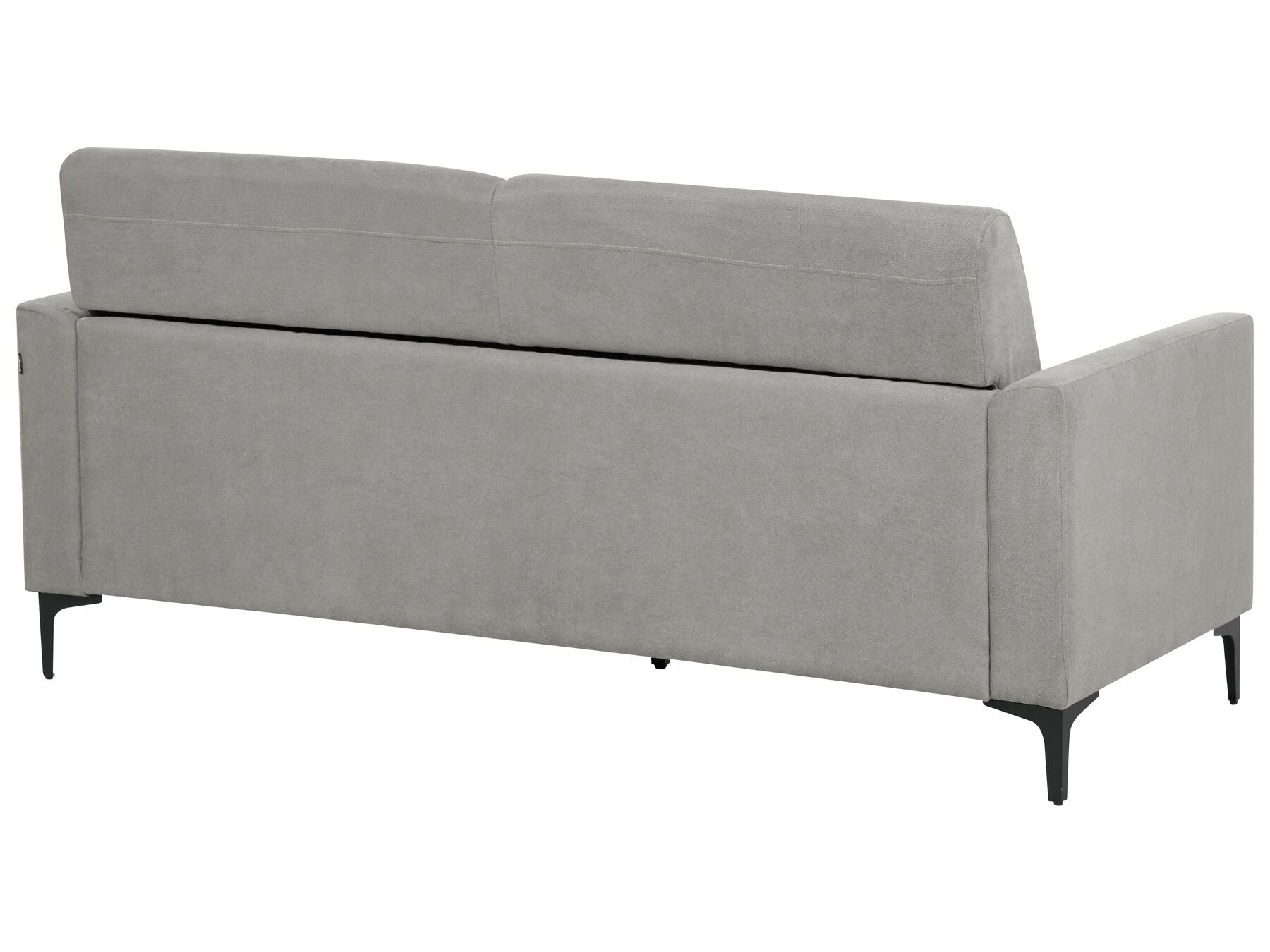 3 Seater Fabric Sofa Grey FENES