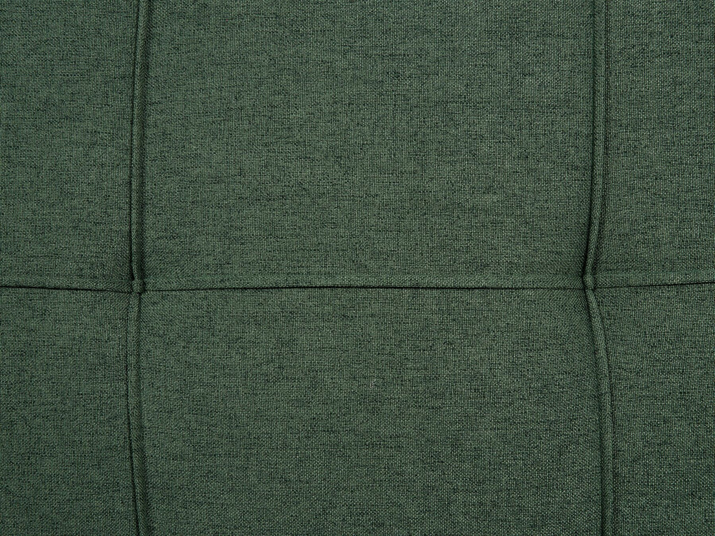 Sofa Bed RONNE Fabric Dark Green 3 Seater