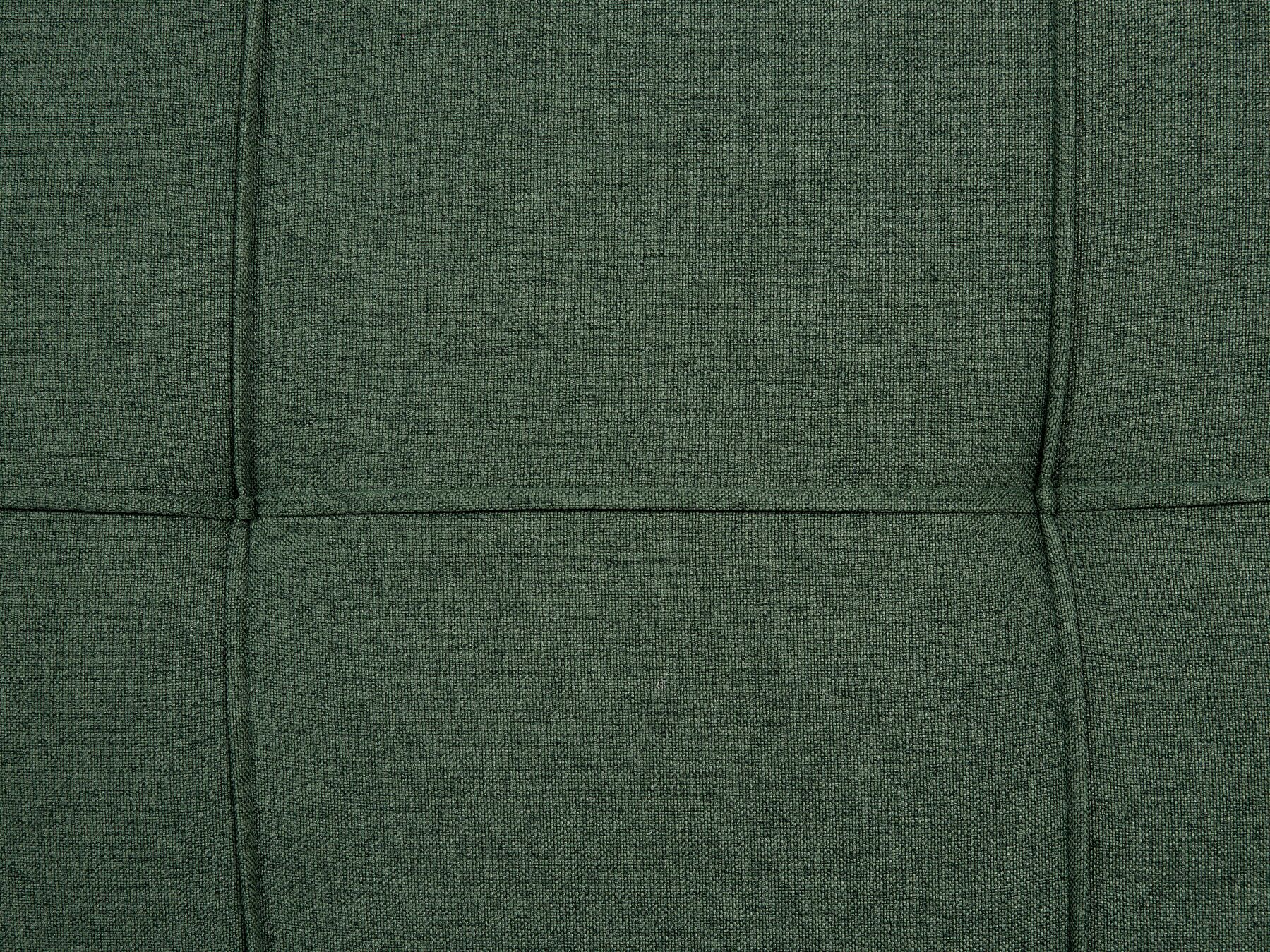 Sofa Bed RONNE Fabric Dark Green 3 Seater