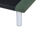 Sofa Bed ROXEN Fabric Dark Green 3 Seater