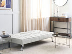 Sofa Bed ROXEN Fabric Light Beige 3 Seater