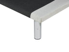 Sofa Bed ROXEN Fabric Light Beige 3 Seater