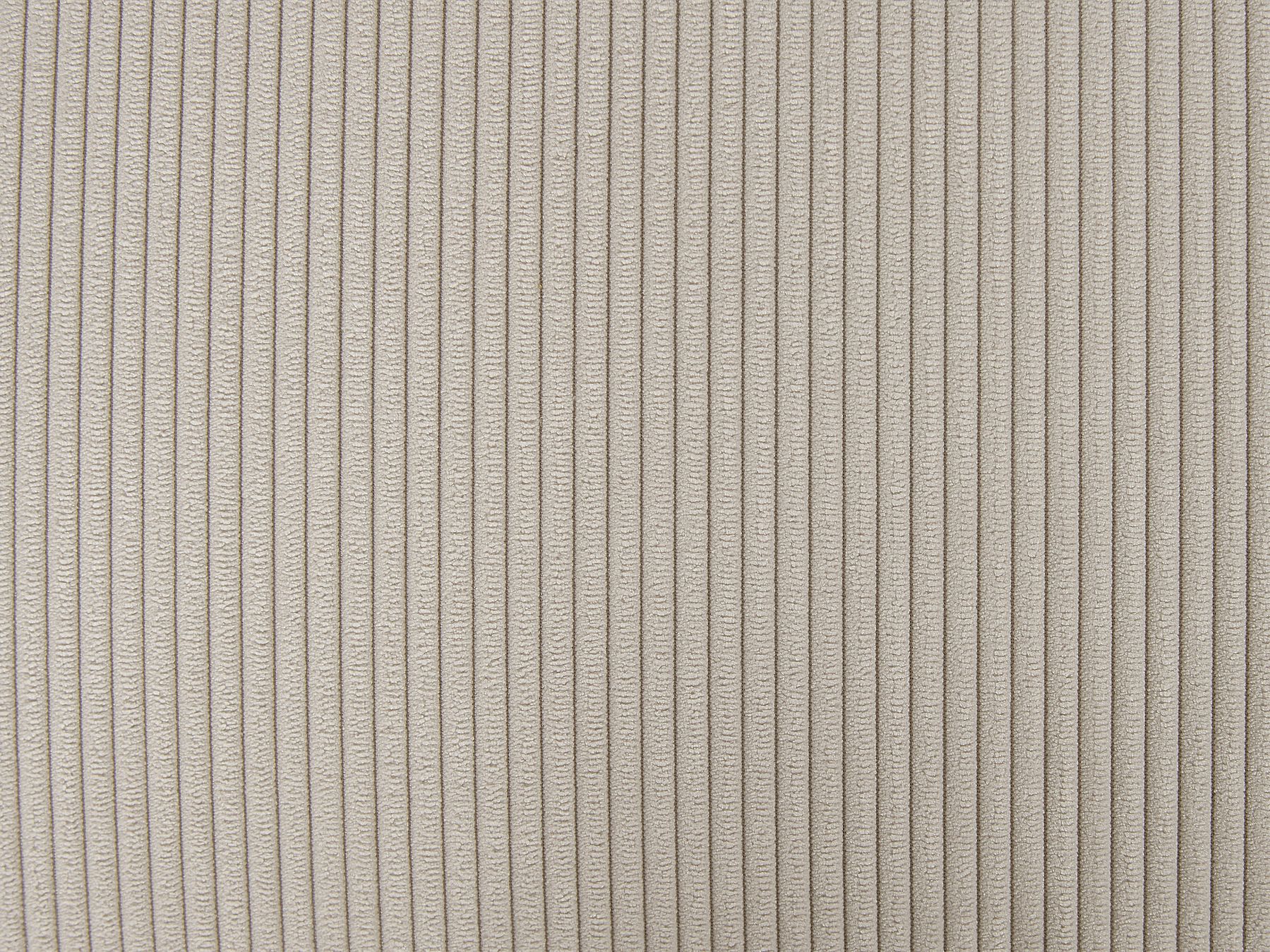 Corner Sofa LUNGO Corduroy Beige 4 Seater Right Hand