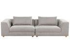 3 Seater Sofa Light Grey LERMON