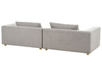 3 Seater Sofa Light Grey LERMON