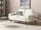 2 Seater Sofa Boucle White SOVIK