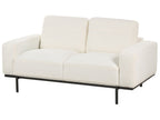 2 Seater Sofa Boucle White SOVIK