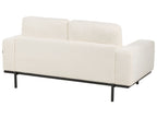 2 Seater Sofa Boucle White SOVIK