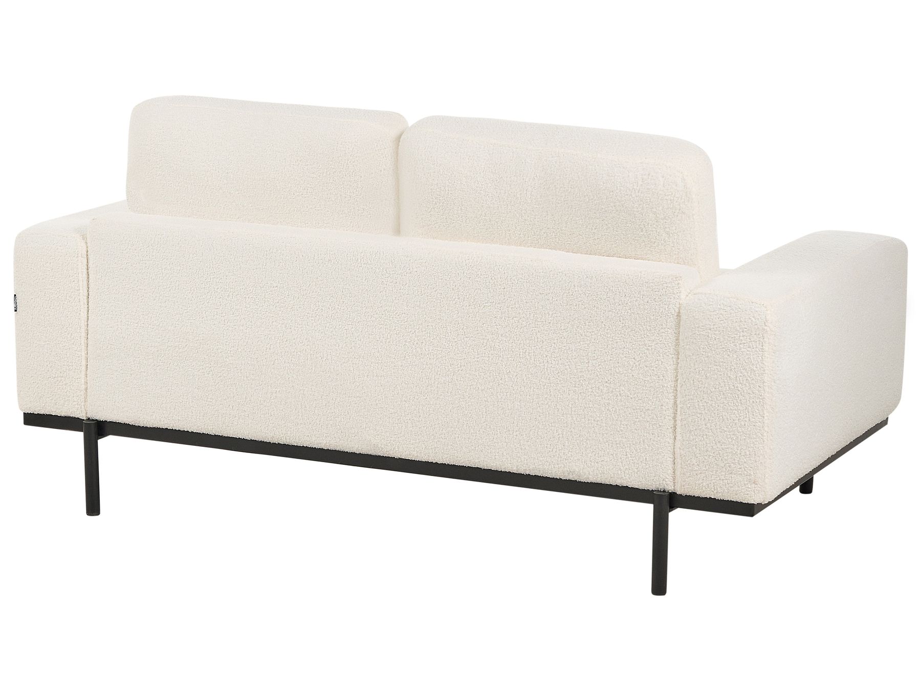 2 Seater Sofa Boucle White SOVIK