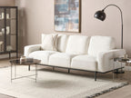 3 Seater Sofa Boucle White SOVIK