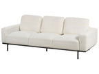 3 Seater Sofa Boucle White SOVIK