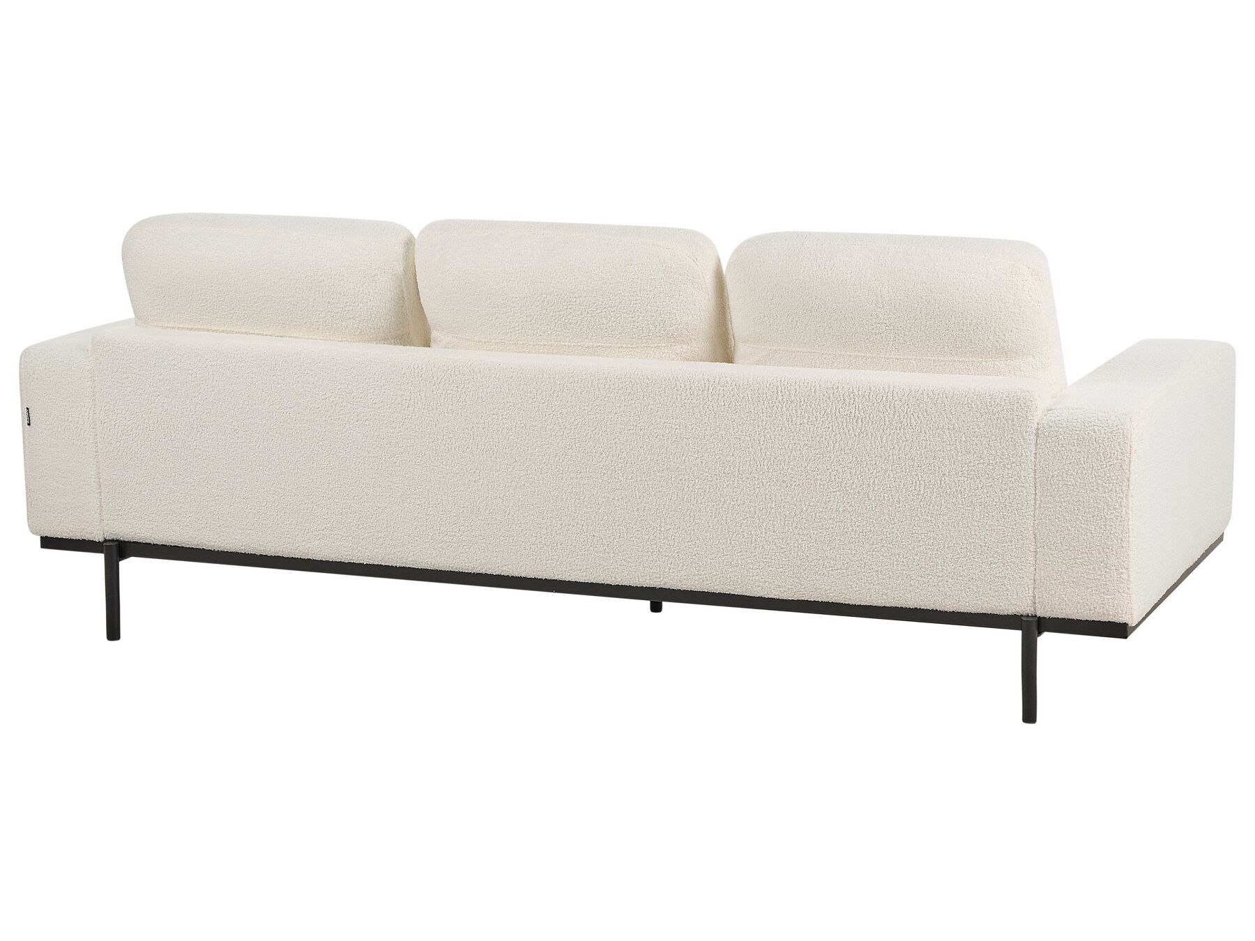 3 Seater Sofa Boucle White SOVIK